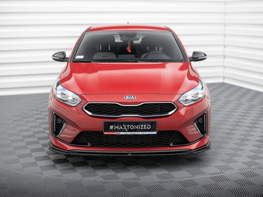 Maxton Front Splitter V.1 Kia Ceed GT / GT-Line Mk3 / ProCeed Mk1
