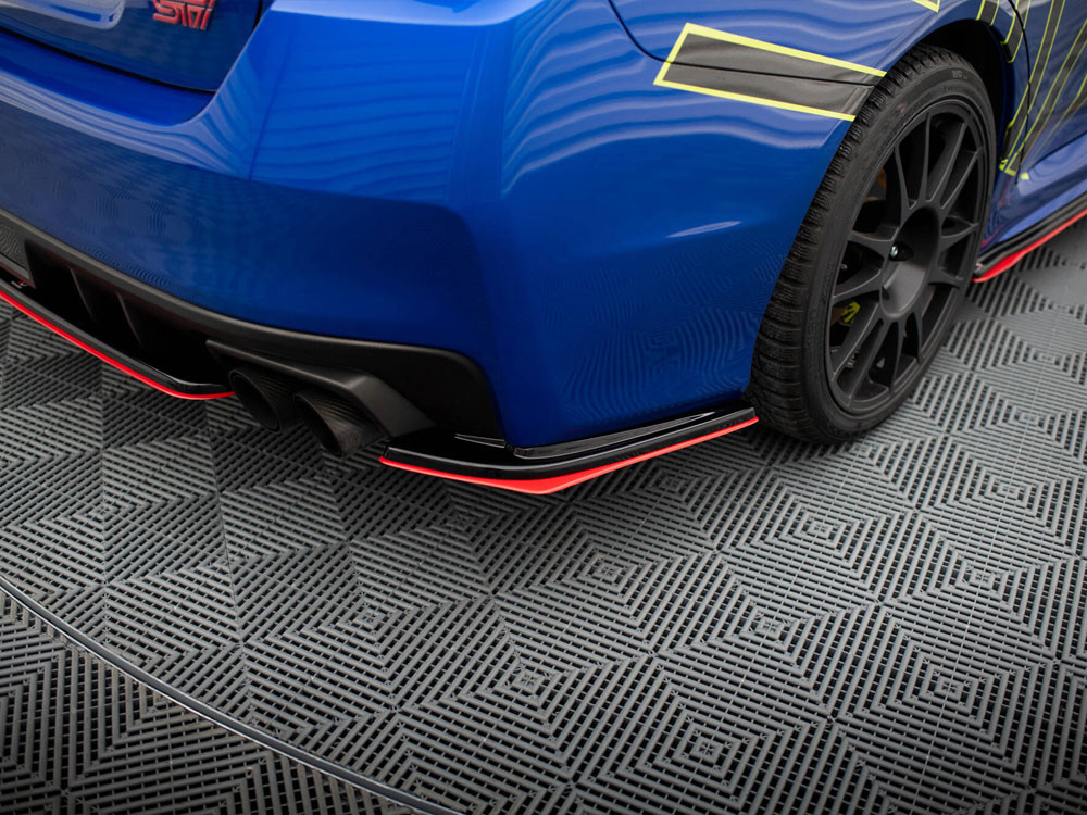 Maxton Rear Side Splitters V.2 Subaru WRX STI