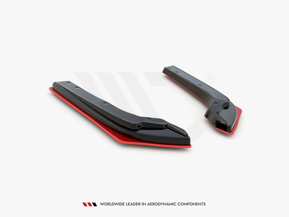 Maxton Rear Side Splitters V.2 Subaru WRX STI