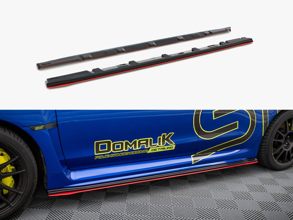 Maxton Side Skirts Diffusers V.2 Subaru WRX STI