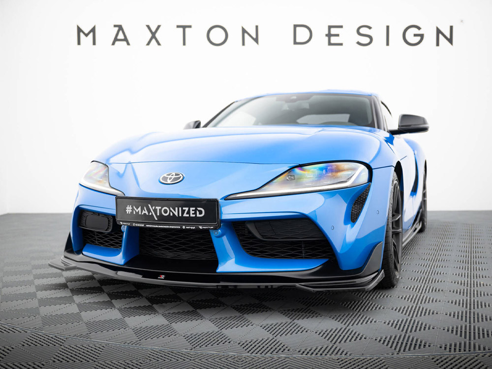 Maxton Front Splitter V.1 Toyota Supra Mk5