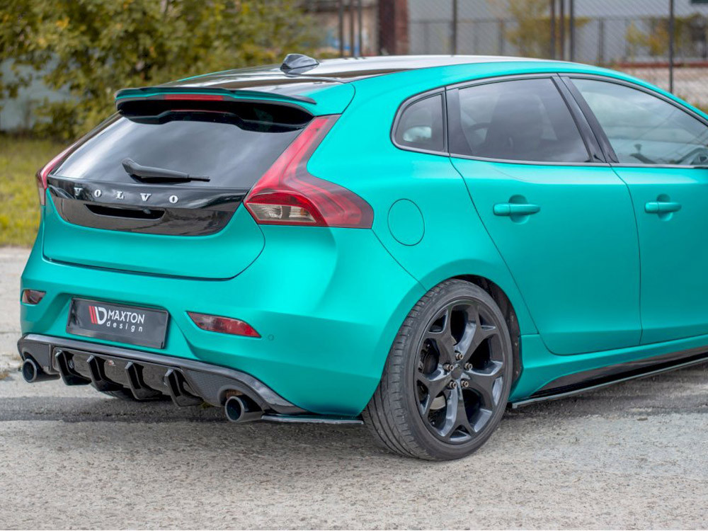 Maxton Rear Side Splitters Volvo V40 R-DESIGN (2012-2019)