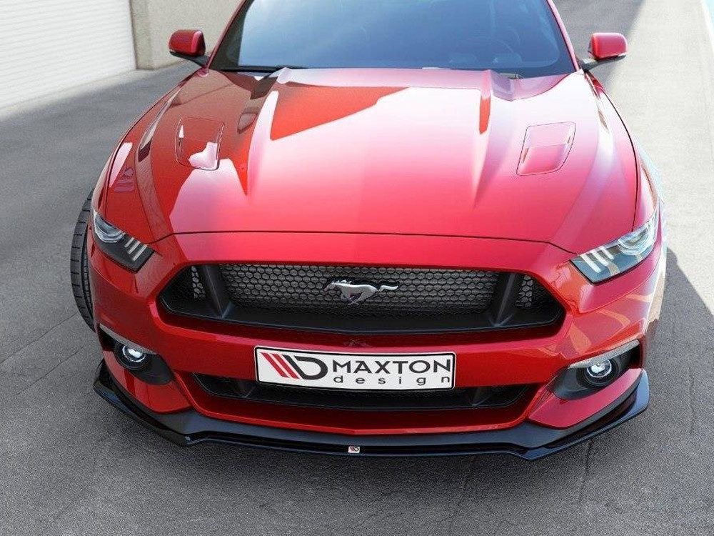 Maxton Front Splitter V.1 Ford Mustang Mk6 (2014-17)