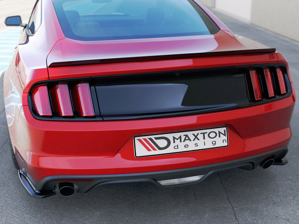 Maxton Rear Side Splitters Ford Mustang Mk6 (2014-17)