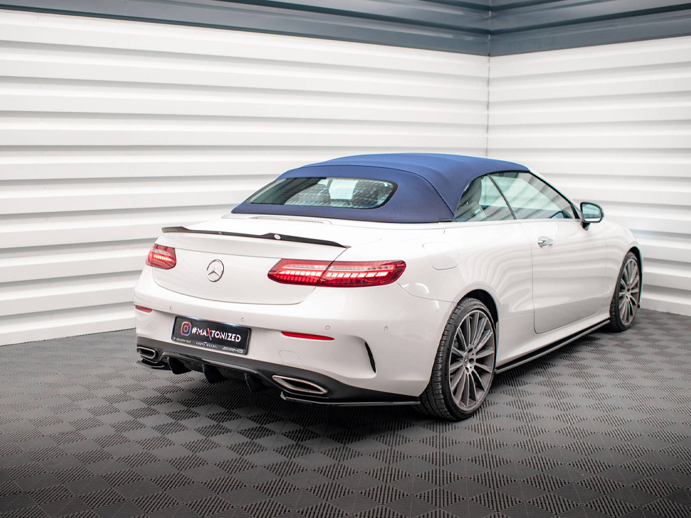 Maxton Rear Valance Mercedes-Benz E-Class W213 Coupe (C238) / Cabriolet (A238) AMG-Line Maxton Rear Valance Mercedes-Benz E-Class W213 Coupe (C238) / Cabriolet (A238) AMG-Line