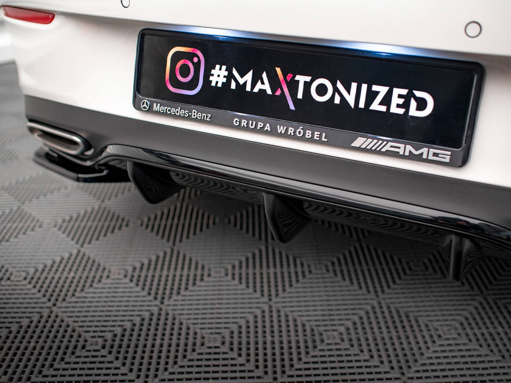 Maxton Rear Valance Mercedes-Benz E-Class W213 Coupe (C238) / Cabriolet (A238) AMG-Line Maxton Rear Valance Mercedes-Benz E-Class W213 Coupe (C238) / Cabriolet (A238) AMG-Line