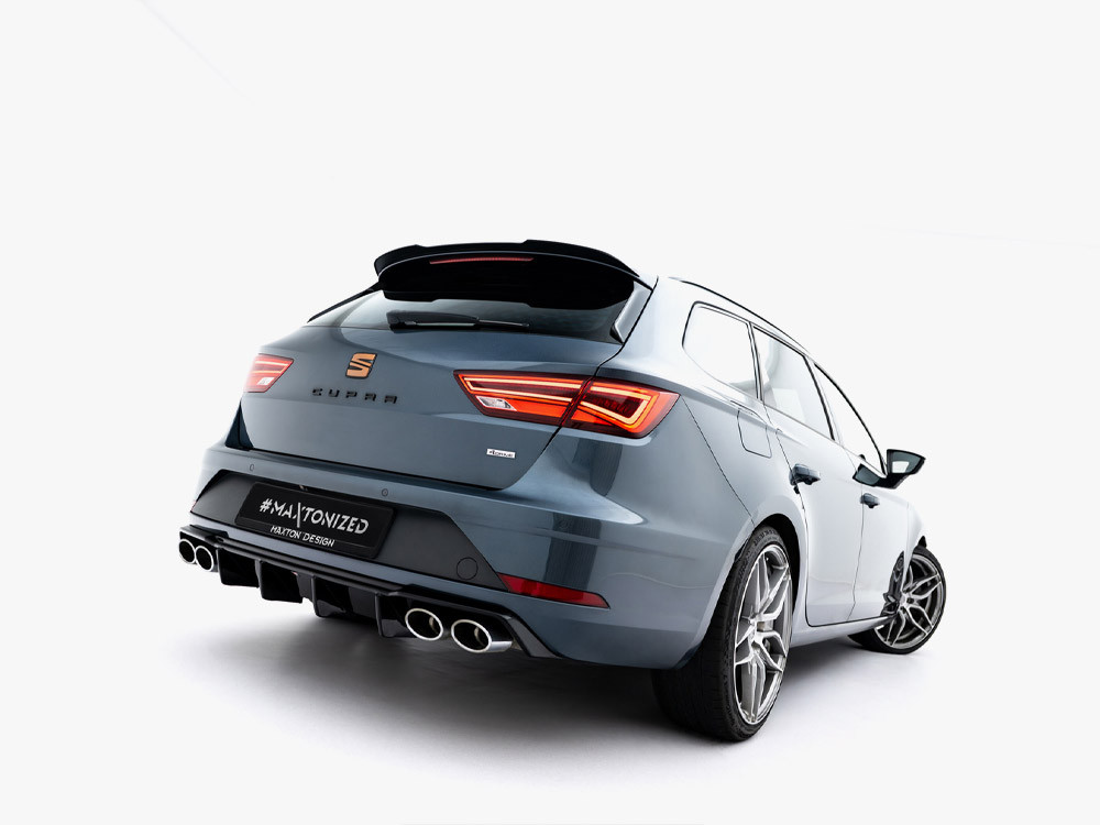 Maxton Spoiler CAP V.1 Seat Leon Cupra ST Mk3 / Mk3 Facelift