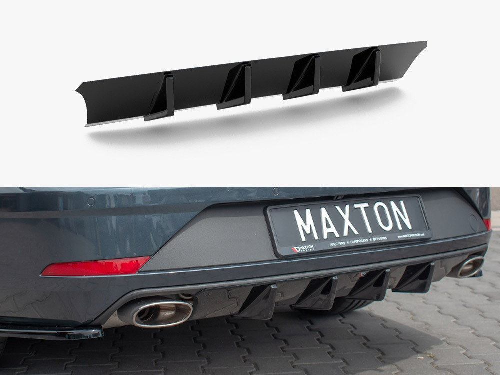 Maxton Rear Diffuser Seat Leon MK3 Cupra ST