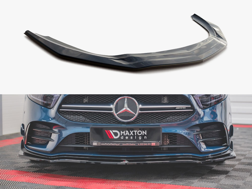 Maxton Front Splitter V.1 Mercedes A35 AMG AERO W177