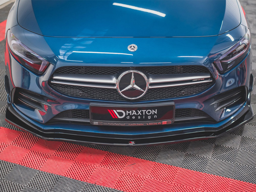 Maxton Front Splitter V.1 Mercedes A35 AMG AERO W177