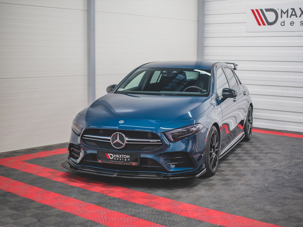 Maxton Front Splitter V.3 Mercedes A35 AMG AERO W177