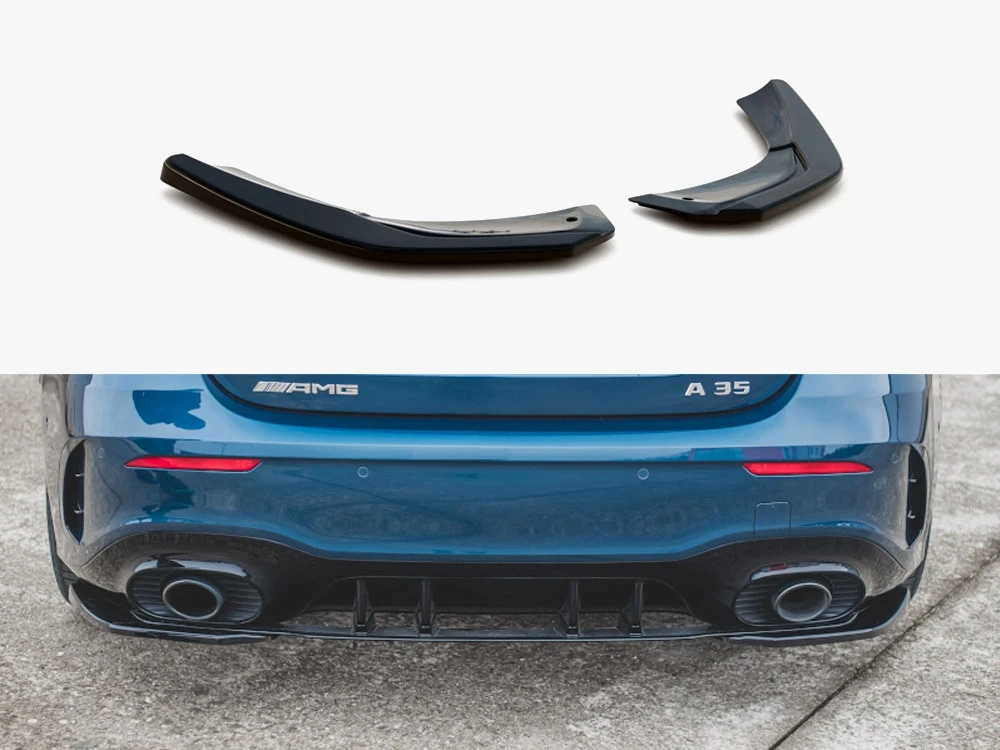 Maxton Rear Side Splitters Mercedes A35 AMG Hatchback W177