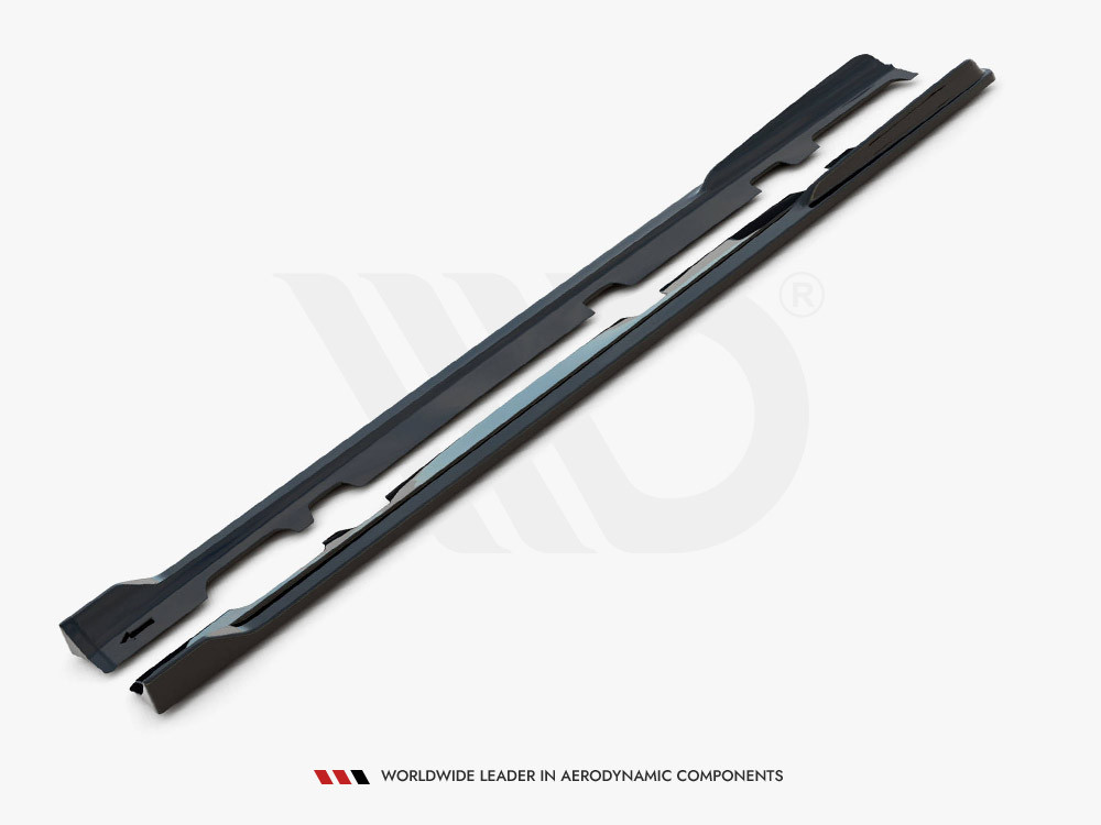 Maxton Side Skirts Diffusers V.3 Ford Fiesta Mk8 ST / ST-Line
