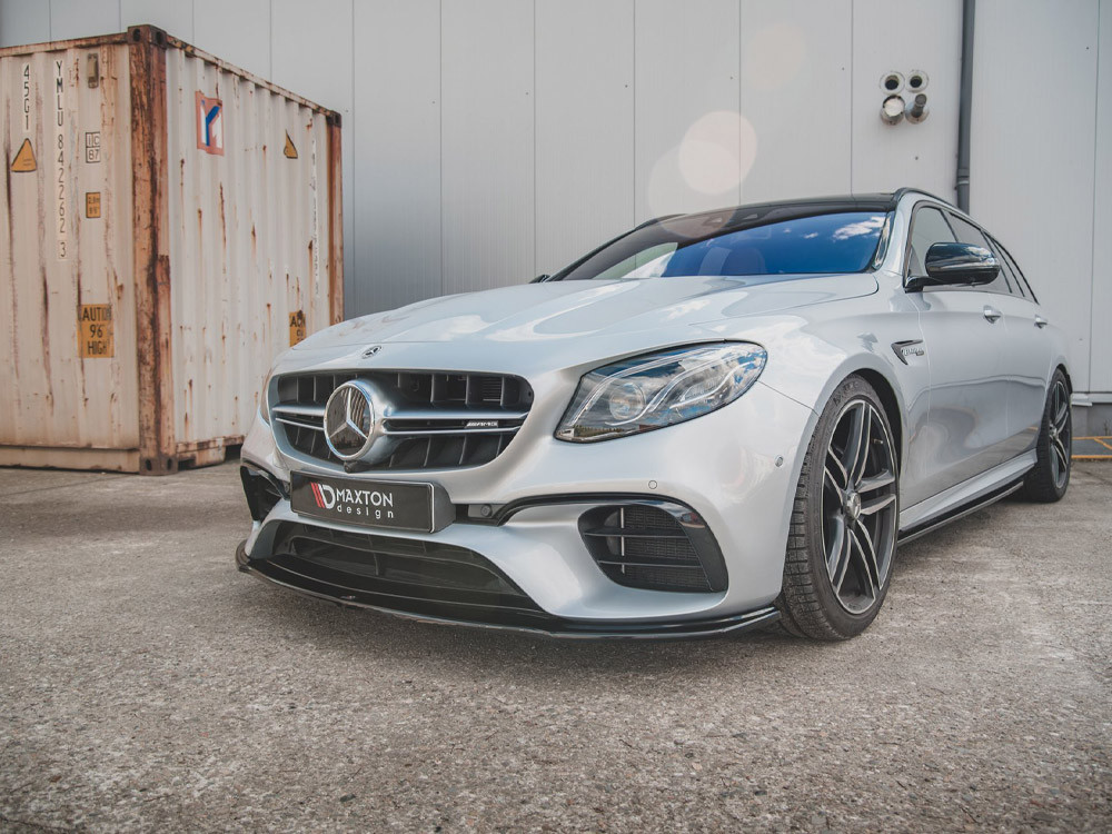 Maxton Front Splitter V.2 Mercedes E63 AMG Estate / Saloon S213 / W213 Maxton Front Splitter V.2 Mercedes E63 AMG Estate / Saloon S213 / W213