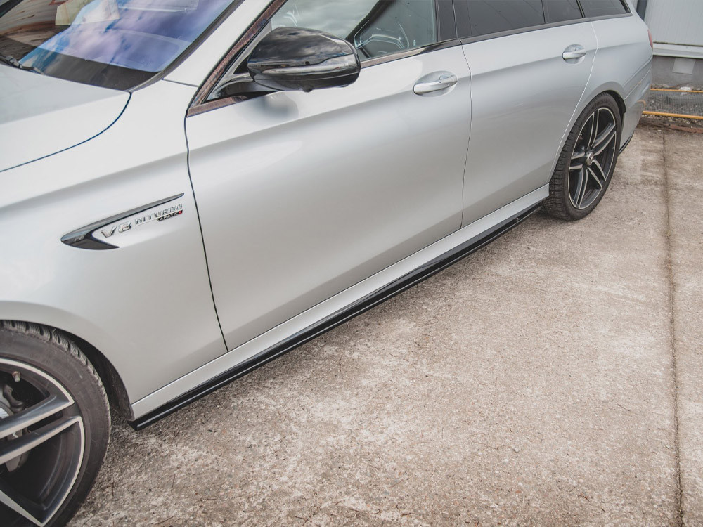 Maxton Side Skirt Diffusers Mercedes E63 AMG Estate / Sedan S213 / W213