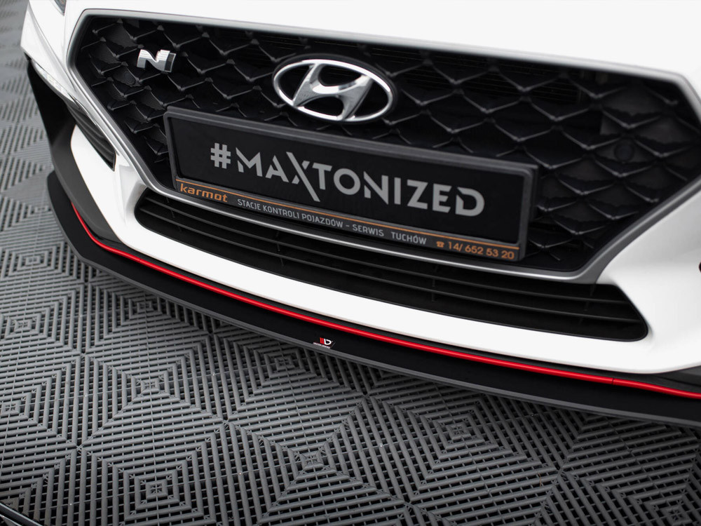 Maxton Street PRO Front Splitter Hyundai I30 N Mk3 Hatchback / Fastback Maxton Street PRO Front Splitter Hyundai I30 N Mk3 Hatchback / Fastback