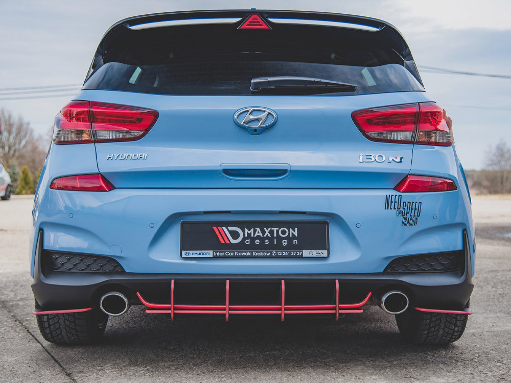 Maxton Street PRO Rear Diffuser V.1 Hyundai I30 N Mk3 Hatchback