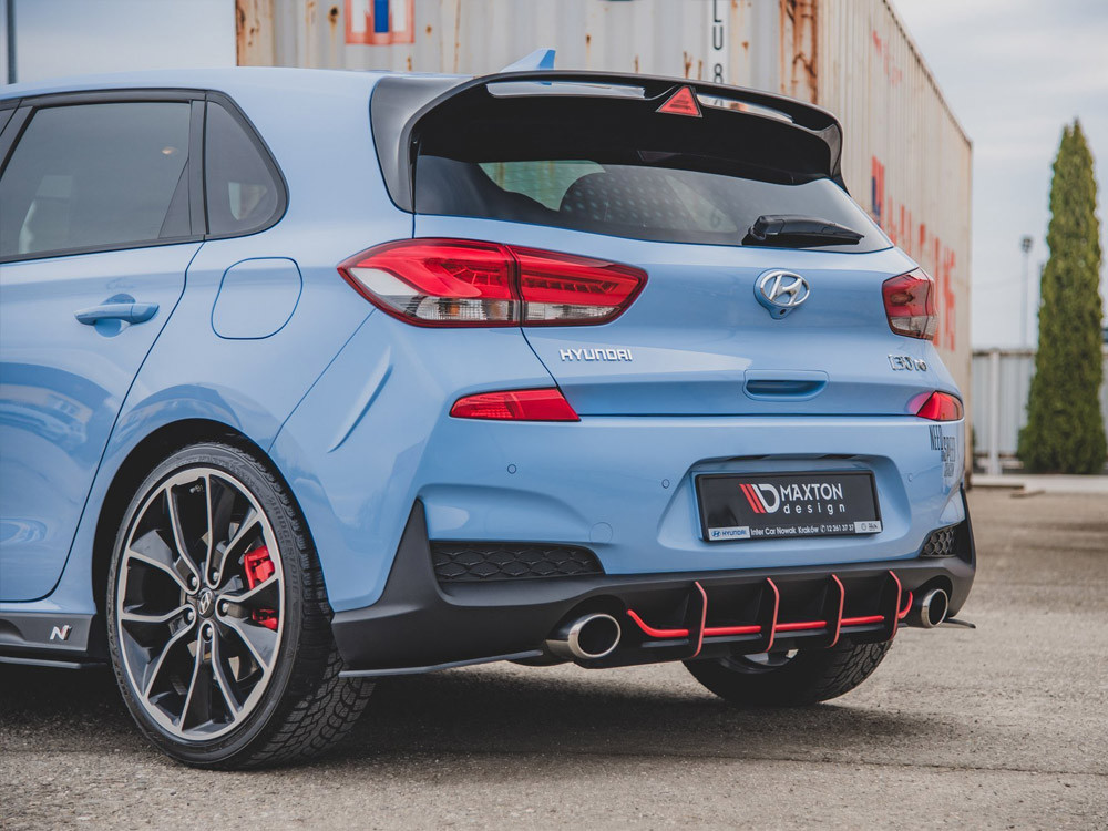 Maxton Street PRO Rear Diffuser V.1 Hyundai I30 N Mk3 Hatchback