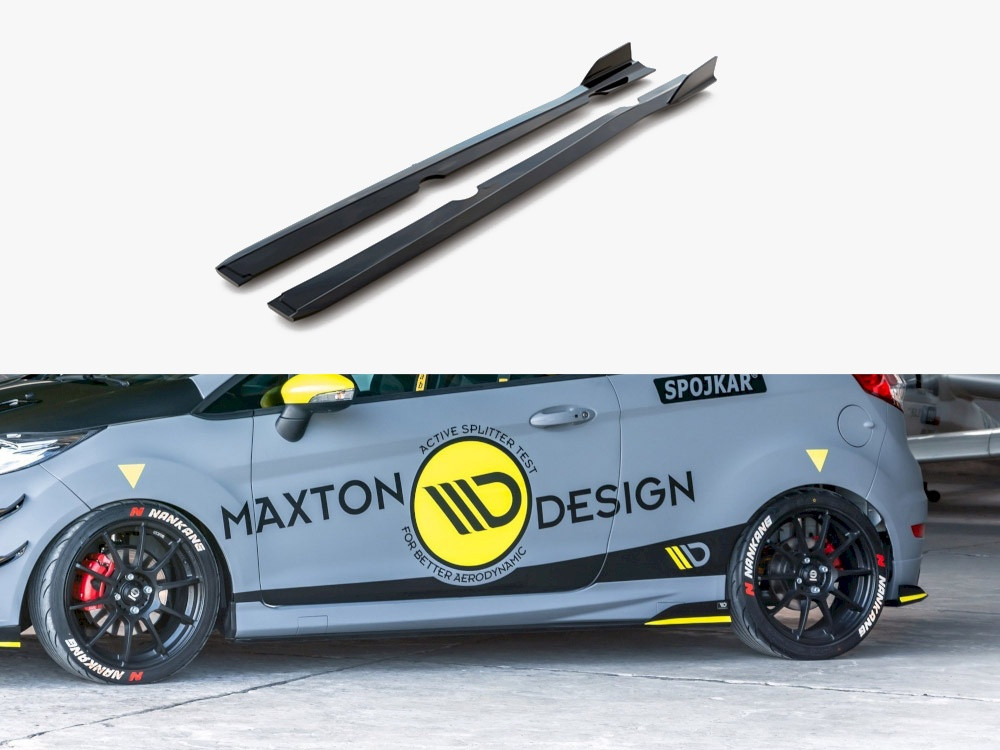 Maxton Side Skirts Diffusers Ford Fiesta MK7.5 ST (2013-2017) Maxton Side Skirts Diffusers Ford Fiesta MK7.5 ST (2013-2017)