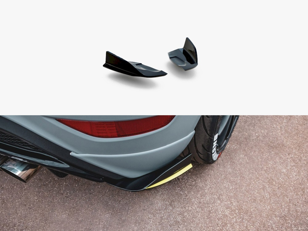 Maxton Rear Side Diffusers Ford Fiesta MK7.5 ST (2013-2017)