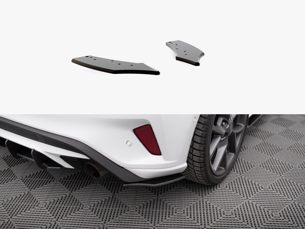 Maxton Street PRO Rear Side Splitters Ford Focus ST Mk4 Maxton Street PRO Rear Side Splitters Ford Focus ST Mk4