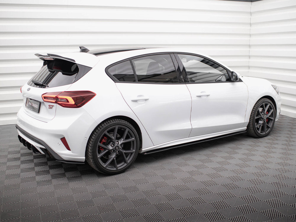 Maxton Street PRO Side Skirt Diffusers Ford Focus ST / ST-Line Mk4