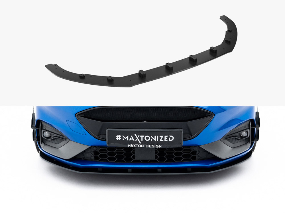 Maxton Street PRO Front Splitter Ford Focus ST / ST-Line Mk4 Maxton Street PRO Front Splitter Ford Focus ST / ST-Line Mk4