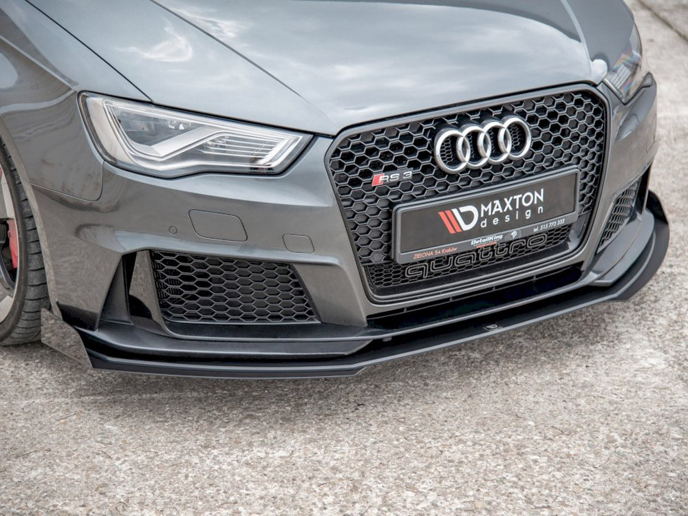 Maxton Front Splitter Flaps Audi RS3 8V Sportback Maxton Front Splitter Flaps Audi RS3 8V Sportback