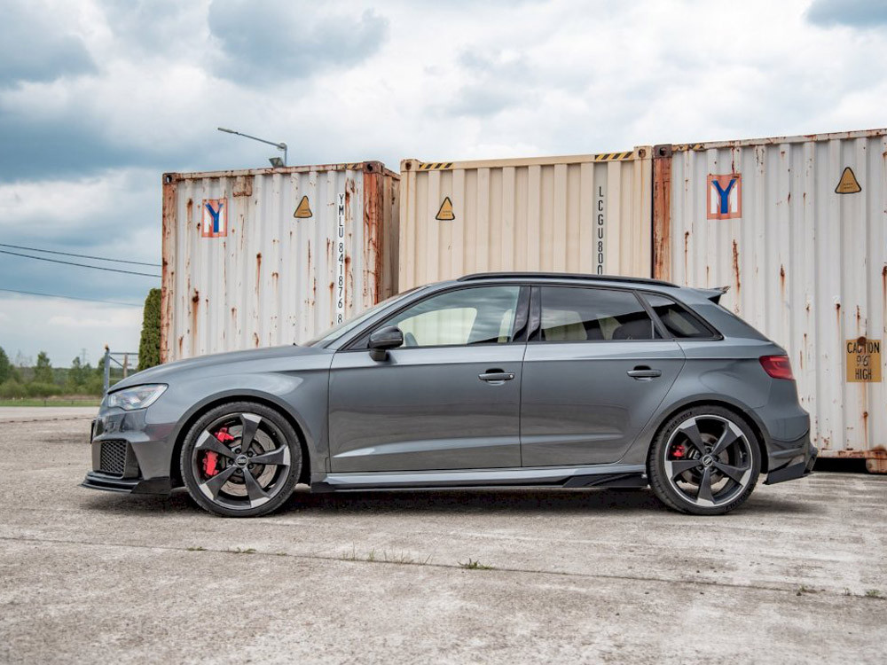 Maxton Street PRO Side Skirts Diffusers + Flaps Audi RS3 8V Sportback Maxton Street PRO Side Skirts Diffusers + Flaps Audi RS3 8V Sportback