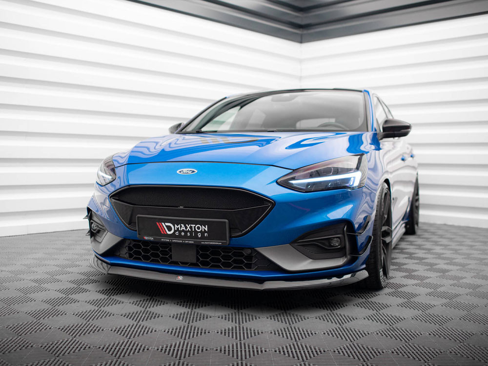 Maxton Front Splitter V.8 Ford Focus ST / ST-Line Mk4 Maxton Front Splitter V.8 Ford Focus ST / ST-Line Mk4