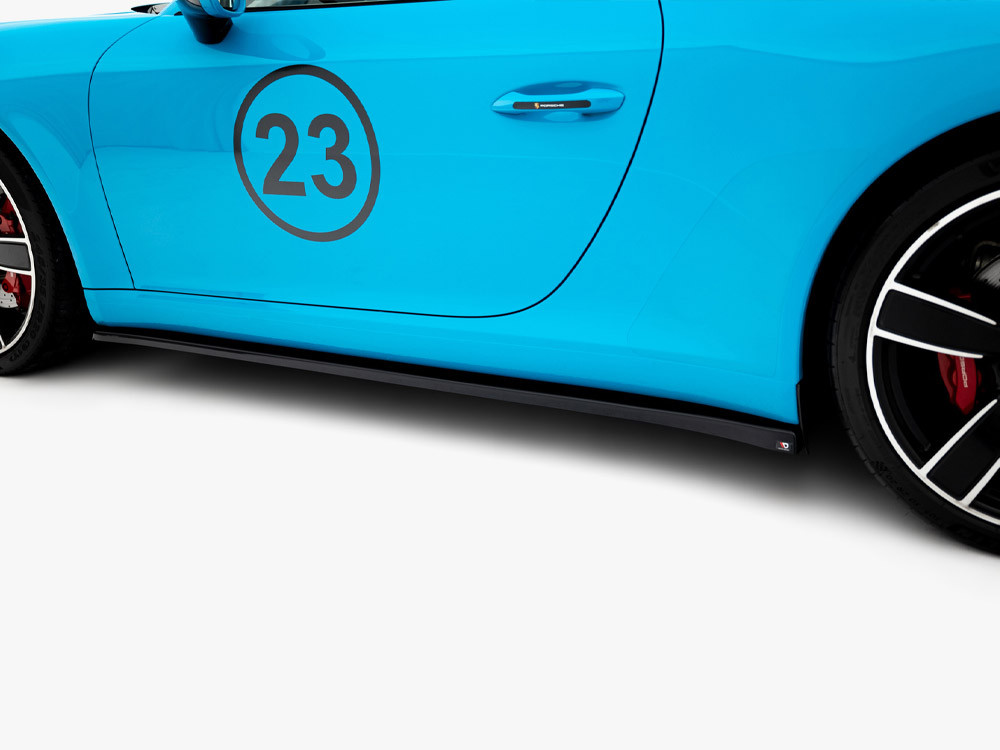 Maxton Side Skirt Diffusers Porsche 911 Carrera 991 Facelift