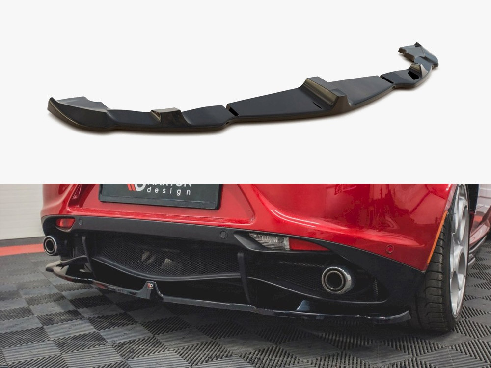 Maxton Central Rear Splitter Alfa Romeo 4C Maxton Central Rear Splitter Alfa Romeo 4C