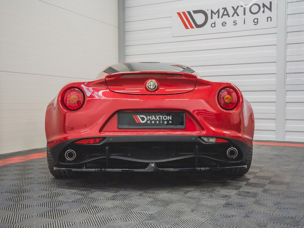 Maxton Central Rear Splitter Alfa Romeo 4C Maxton Central Rear Splitter Alfa Romeo 4C