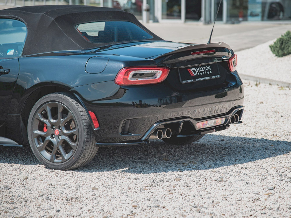 Maxton Rear Side Splitters Abarth 124 Spider