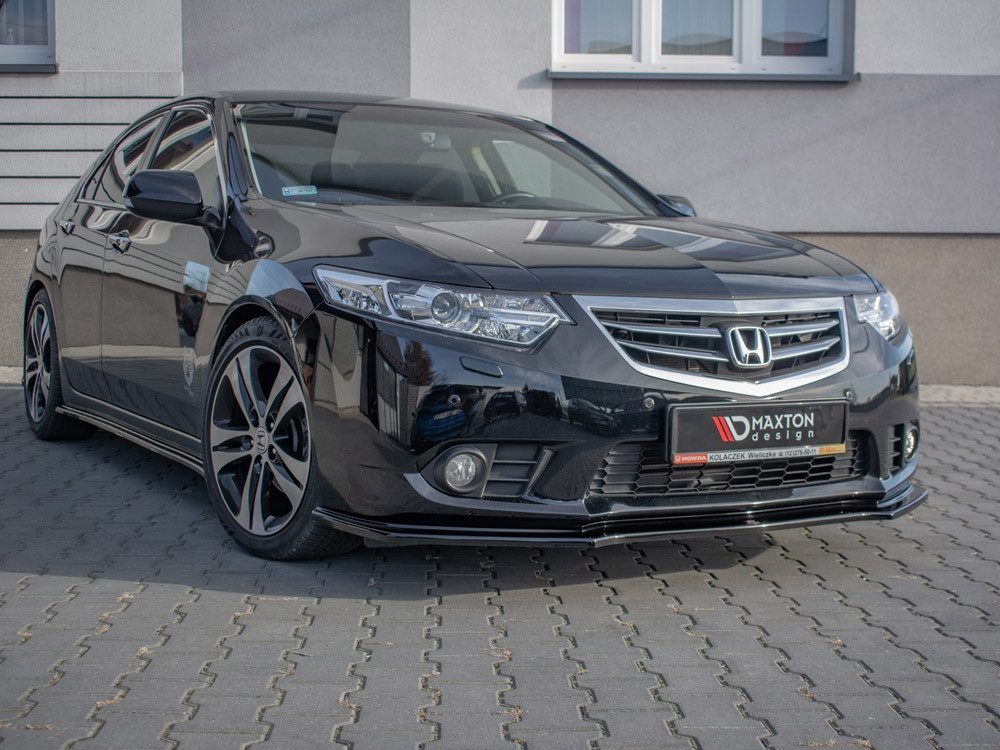 Maxton Front Splitter Honda Accord MK8 Facelift CU Series (2011-2015)