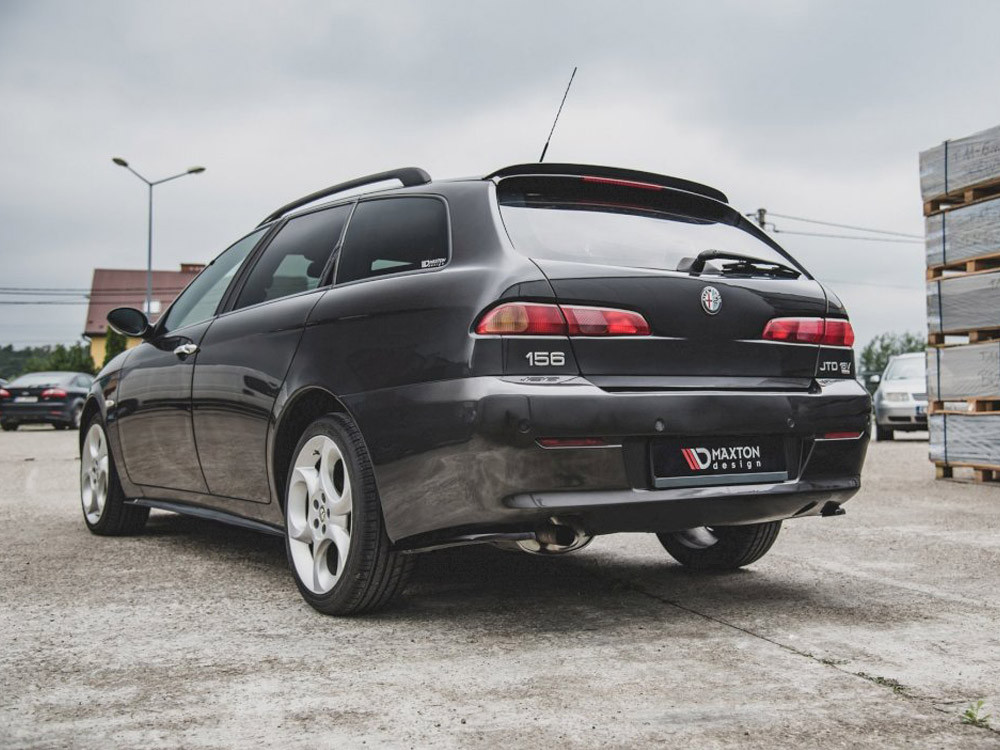 Maxton Rear Side Splitters Alfa Romeo 156 SW Facelift (2003-2006)