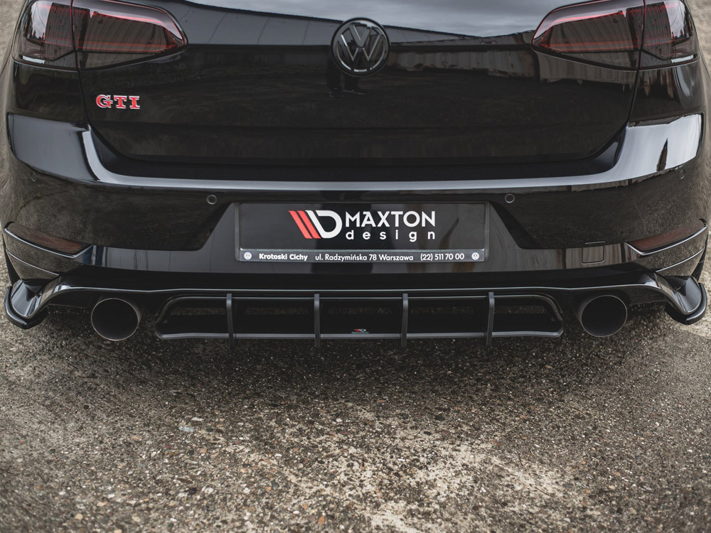 Maxton Street PRO Rear Diffuser VW Golf MK7.5 GTI TCR Maxton Street PRO Rear Diffuser VW Golf MK7.5 GTI TCR