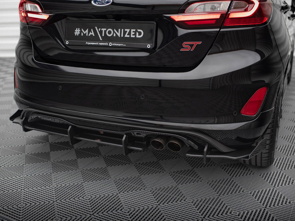 Maxton Street PRO Rear Diffuser + Flaps Ford Fiesta Mk8 ST