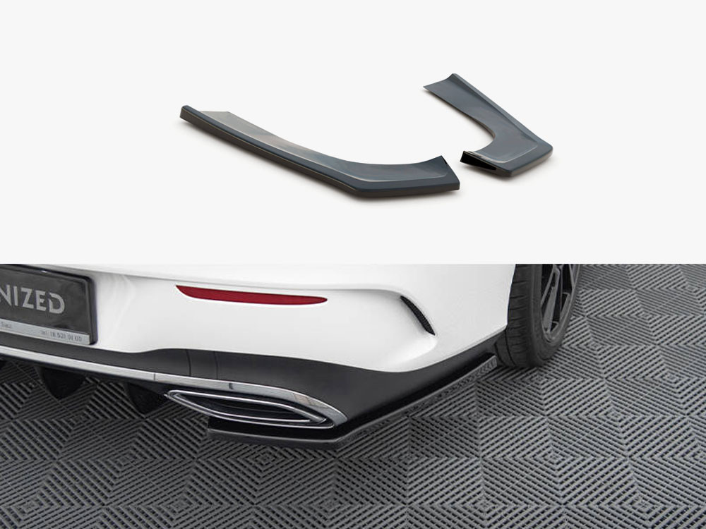 Maxton Rear Side Splitters Mercedes-Benz CLA AMG-Line X118 Maxton Rear Side Splitters Mercedes-Benz CLA AMG-Line X118