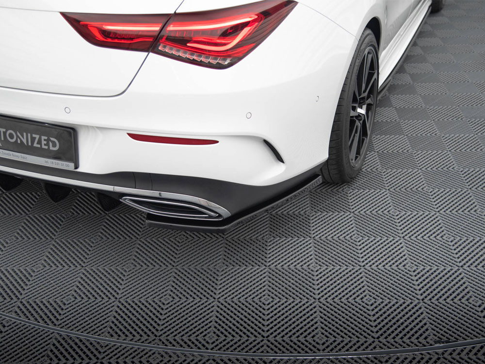 Maxton Rear Side Splitters Mercedes-Benz CLA AMG-Line X118 Maxton Rear Side Splitters Mercedes-Benz CLA AMG-Line X118