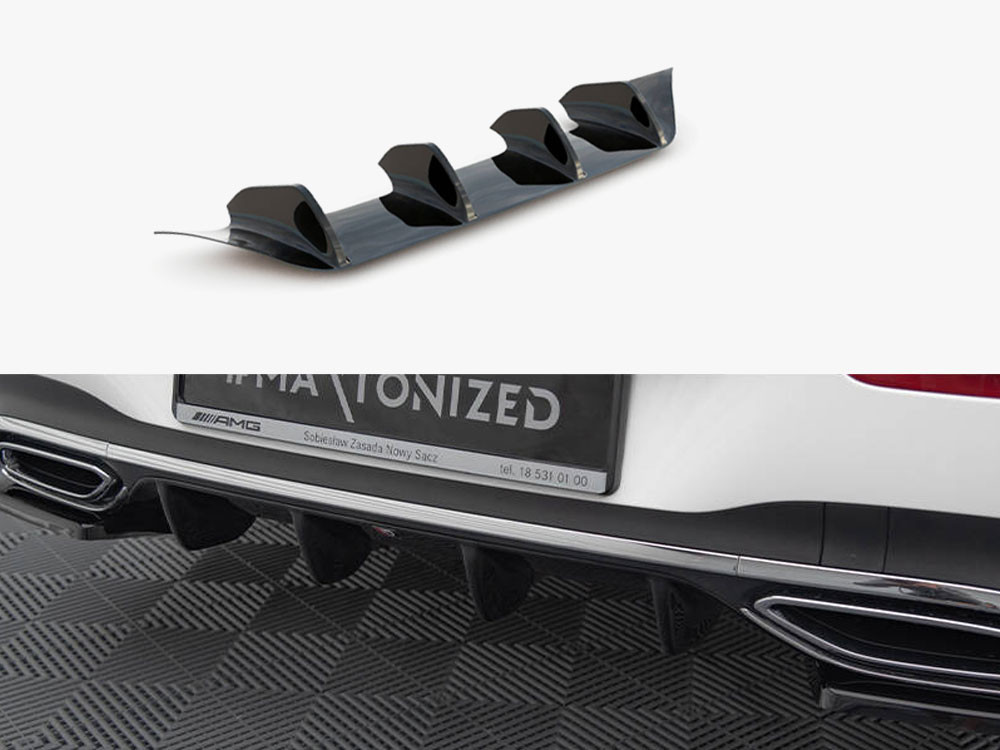 Maxton Rear Valance Mercedes-Benz CLA AMG-Line X118 Maxton Rear Valance Mercedes-Benz CLA AMG-Line X118