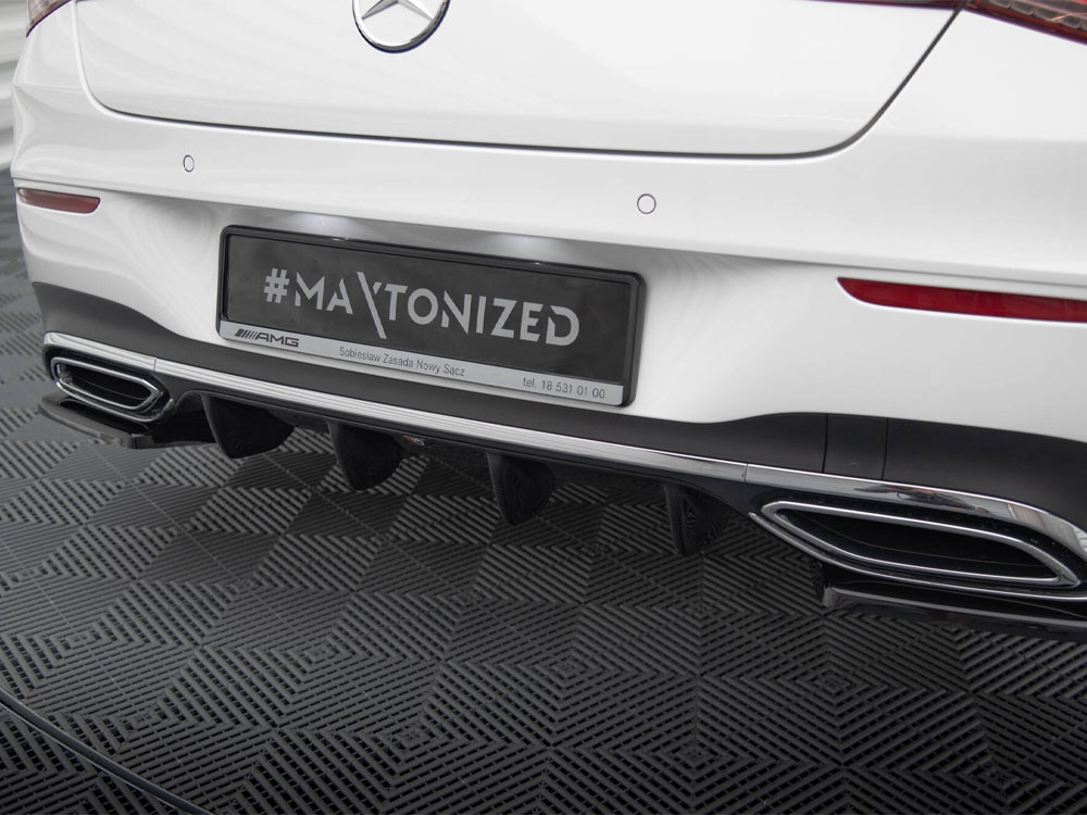 Maxton Rear Valance Mercedes-Benz CLA AMG-Line X118 Maxton Rear Valance Mercedes-Benz CLA AMG-Line X118
