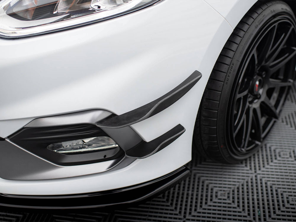 Maxton Front Bumper Wings (Canards) V.2 Ford Fiesta Mk8 ST / ST-Line Maxton Front Bumper Wings (Canards) V.2 Ford Fiesta Mk8 ST / ST-Line