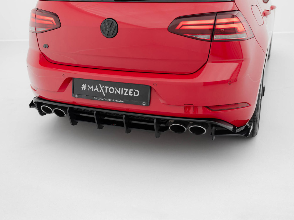 Maxton Street PRO Rear Diffuser Volkswagen Golf R Mk7 Facelift Maxton Street PRO Rear Diffuser Volkswagen Golf R Mk7 Facelift