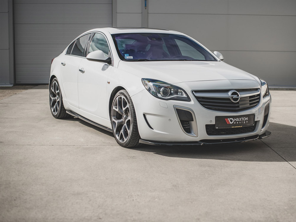 Maxton Front Splitter V2 Opel/vauxhall Insignia MK1 Vxr/opc Facelift (2013-2017)