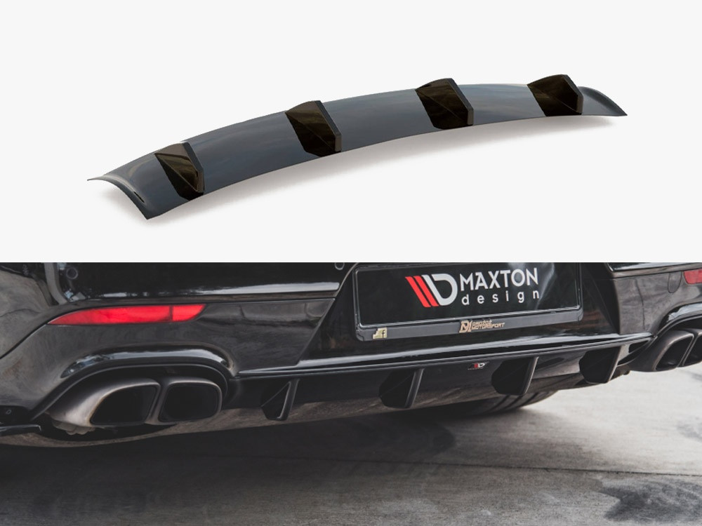 Maxton Rear Valance Porsche Panamera Turbo 970 Facelift (2013-2016) Maxton Rear Valance Porsche Panamera Turbo 970 Facelift (2013-2016)