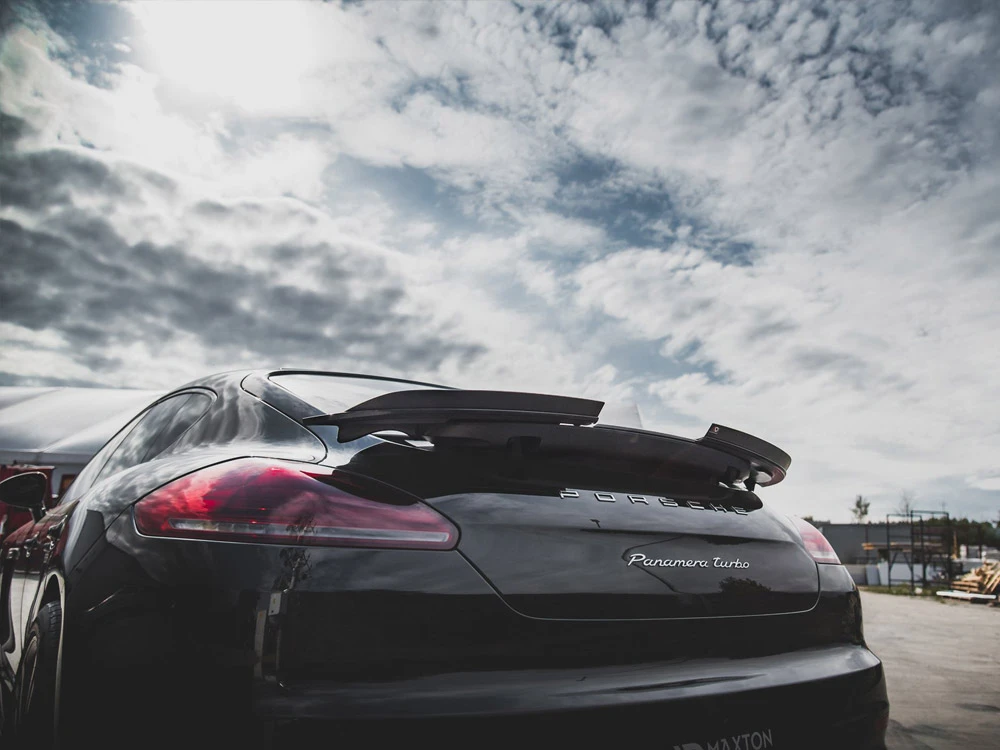 Maxton Spoiler CAP Porsche Panamera Turbo 970 Facelift Maxton Spoiler CAP Porsche Panamera Turbo 970 Facelift
