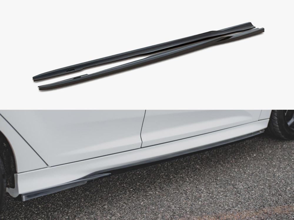 Maxton Side Skirts Diffusers V2 Ford Focus ST & RS MK3 (2015-2018)