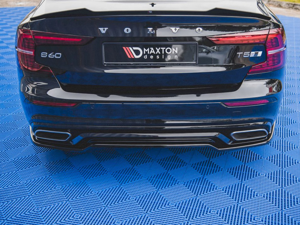 Maxton Central Rear Splitter Volvo S60 / V60 R-Design Mk3