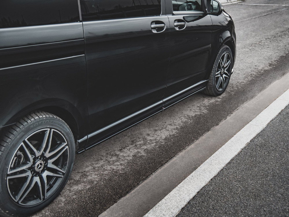 Maxton Side Skirts Diffusers Mercedes-Benz V-Class Long AMG-Line W447 Maxton Side Skirts Diffusers Mercedes-Benz V-Class Long AMG-Line W447